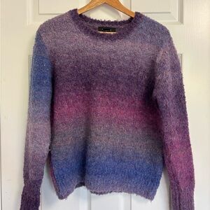 Karen Kane Multicolor Gradient Ombré Sweater